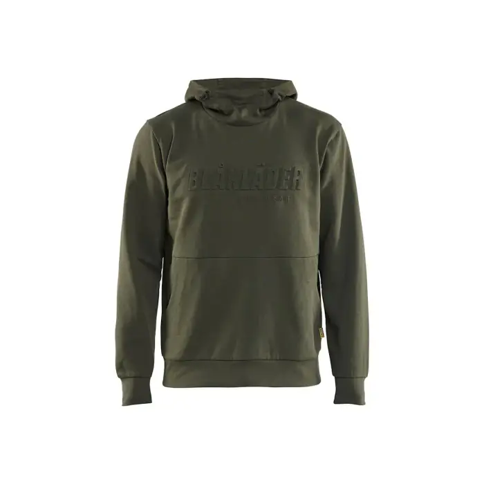 Felpa con cappuccio stampata in 3d Blaklader Vert