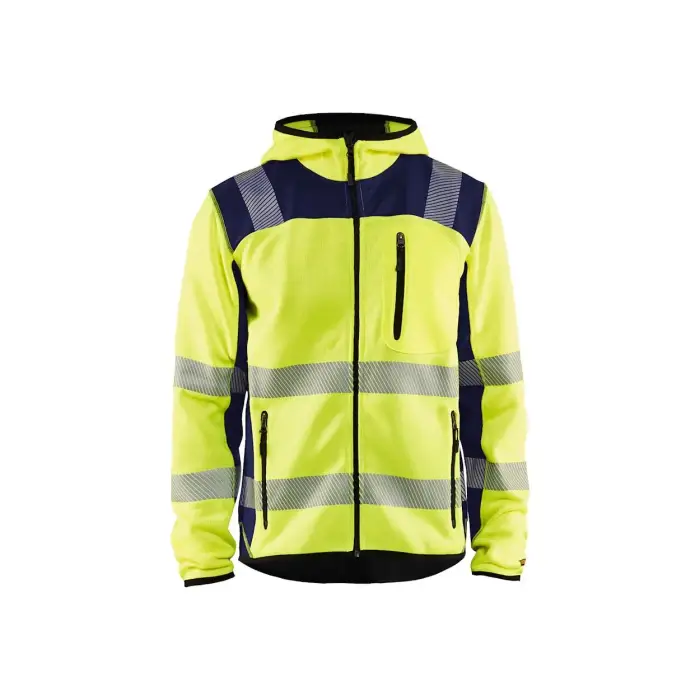 Blaklader Giacca con cappuccio riflettente Jaune
