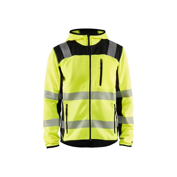 Blaklader Giacca con cappuccio riflettente Jaune