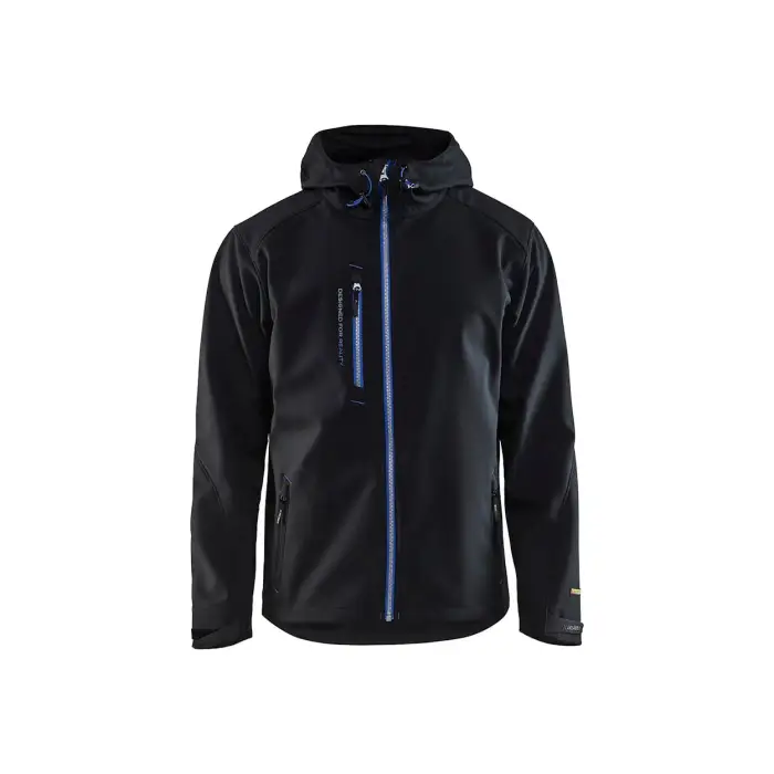 Blaklader Giacca impermeabile con cappuccio Noir
