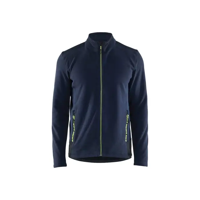 Blaklader Giacca in micropile Bleu