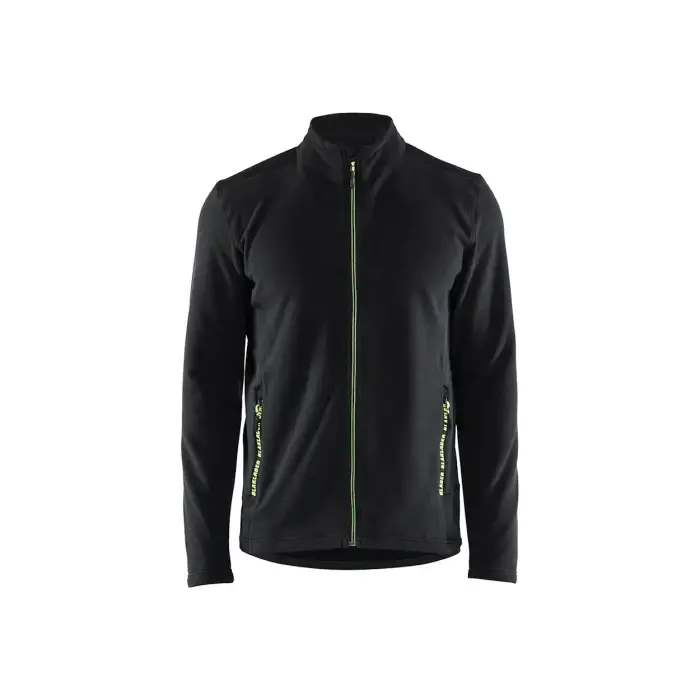 Blaklader Giacca in micropile Noir