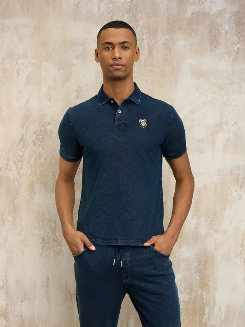 Blauer Polo Uomo Denim 2089316