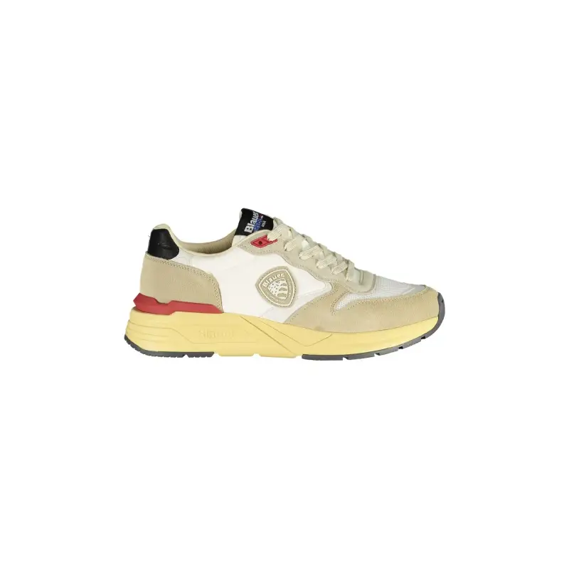 Blauer Scarpe Sneakers Uomo Beige con Dettagli e Logo / Beige