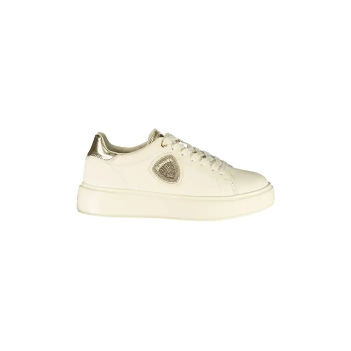 Sneakers Donna Beige Dettagli a Contrasto