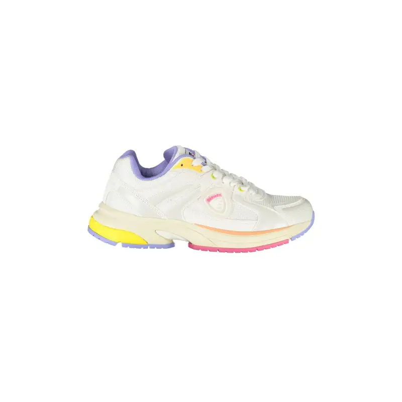 Blauer Sneakers Donna Bianche con Lacci e Dettagli in Glicine/Pesca/Fuxia/Giallo / Bianco