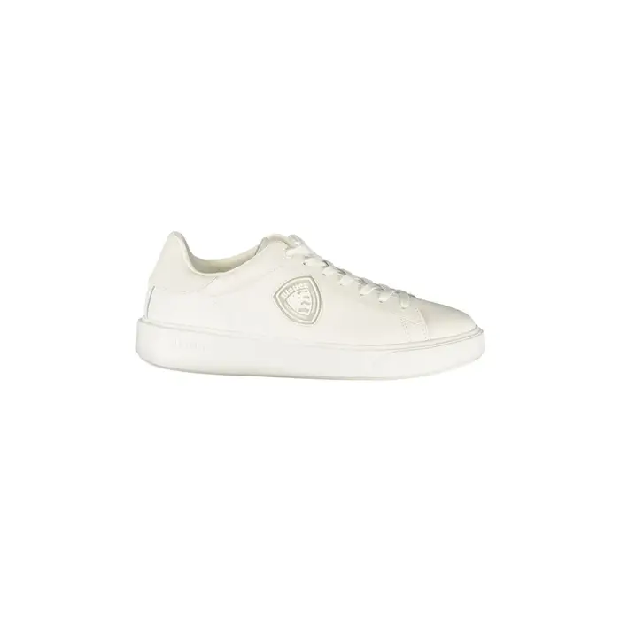Sneakers Uomo Bianche Logo Bianco