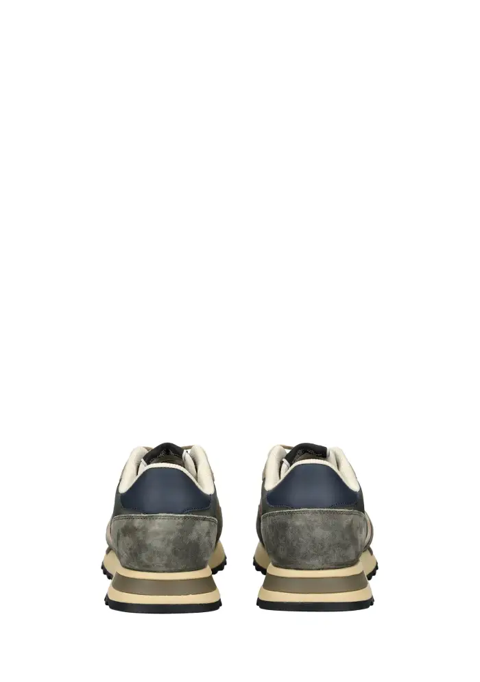 Blauer Sneakers Uomo Verde miniatura 4