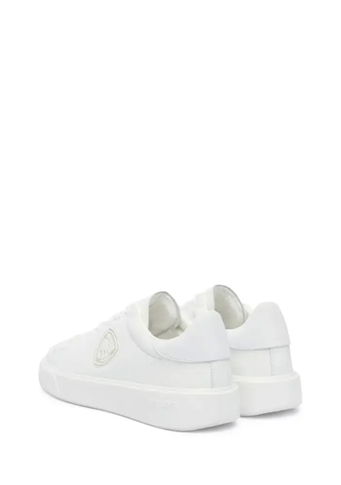 Blauer Sneakers Uomo White miniatura 4
