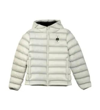Blauer unisex per bambino 25WBLGC02403 Cappotto Ellis bianco (14años= 164cm), Casual, Nylon, moda per bambini