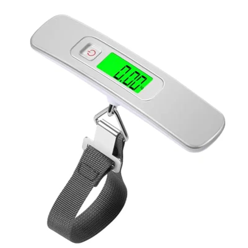 Blendura Pesa Valigia da Viaggio, Digitale Pesa Misura Della Portatile Casa 110 lb 50 kg Funzione Adatto per Viaggiare (Batteria Alloggiata