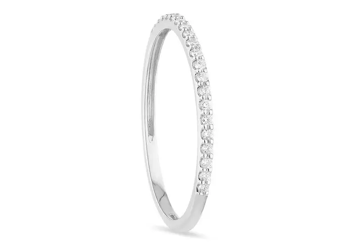 BLISS Anello In Oro Bianco Con Diamante - Bl Fascino