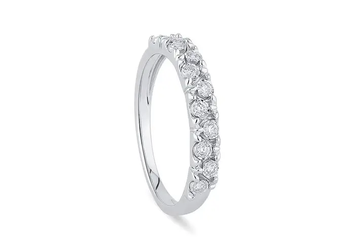 BLISS Anello In Oro Bianco Con Diamante - Bl Lumina