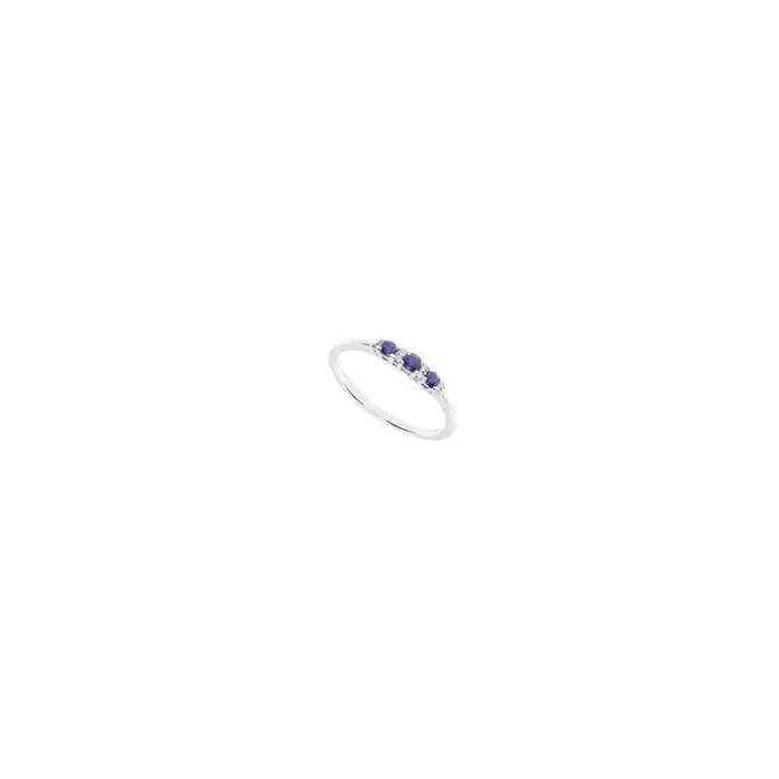 BLISS Anello Zaffiro E Diamante - Carati 0