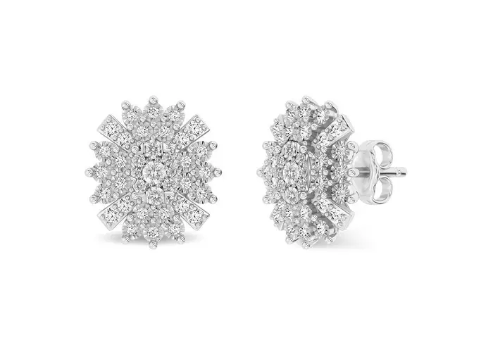 BLISS Orecchini In Oro Bianco Con Diamante - Bl Masterbliss Incanto