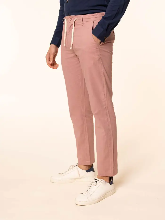 BLOOKER Pantaloni in misto lino Colore