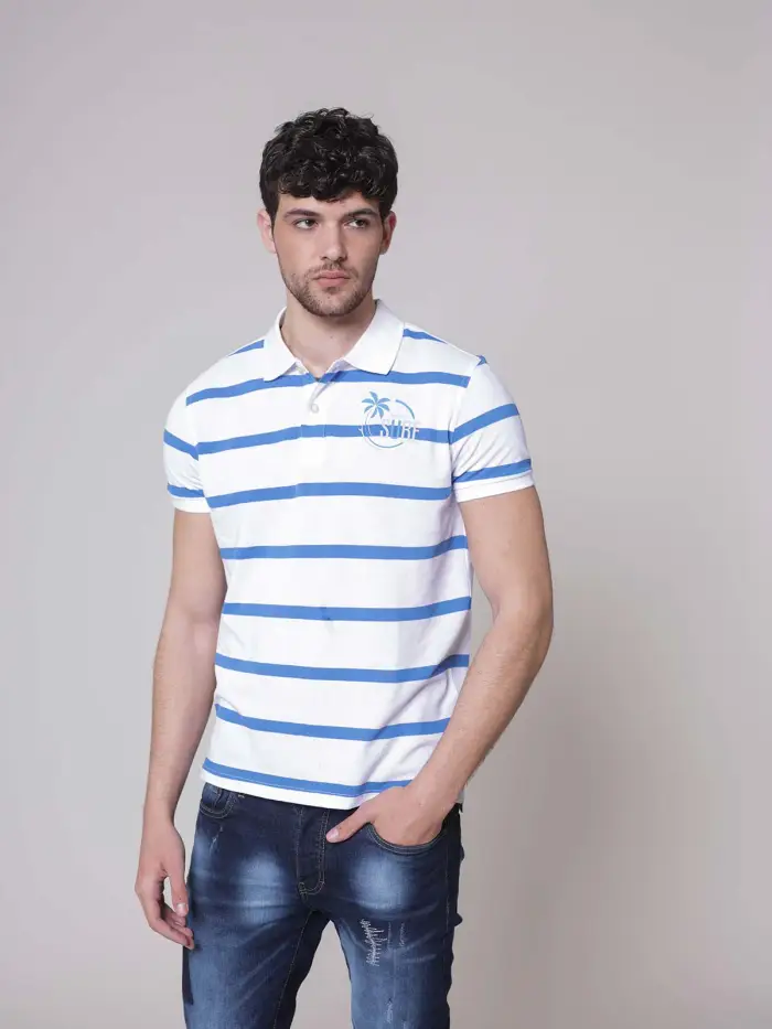BLOOKER Polo righe surf Colore