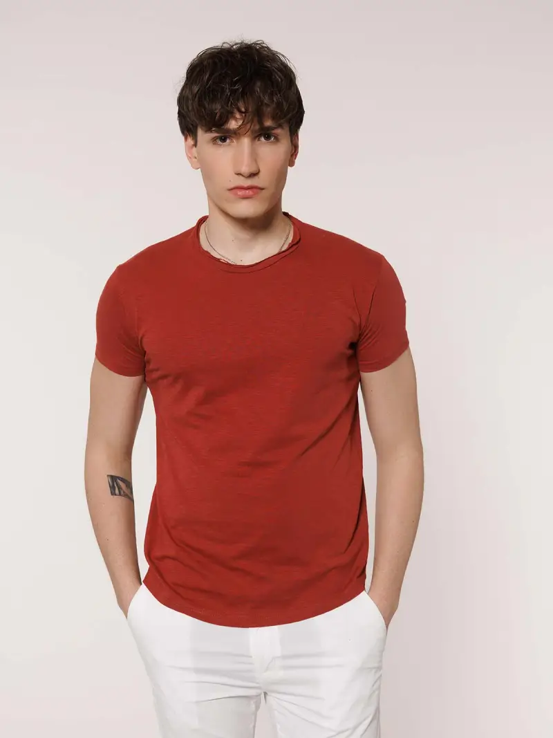 BLOOKER T-Shirt collo taglio vivo Colore