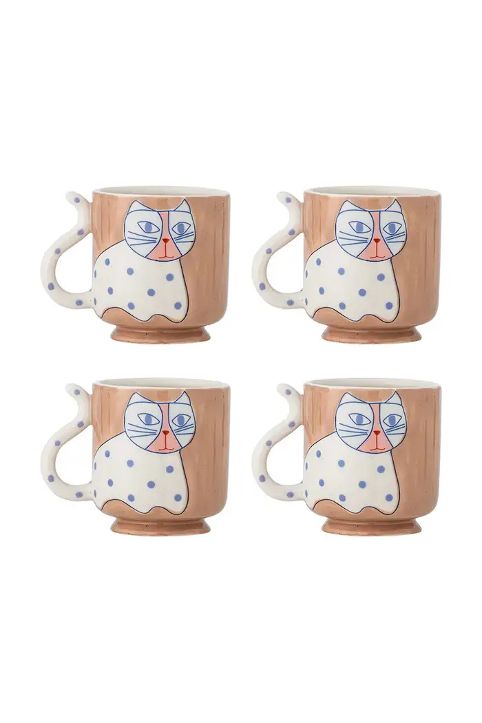 set tazze Missy 325 ml pacco da 4 Multicolore