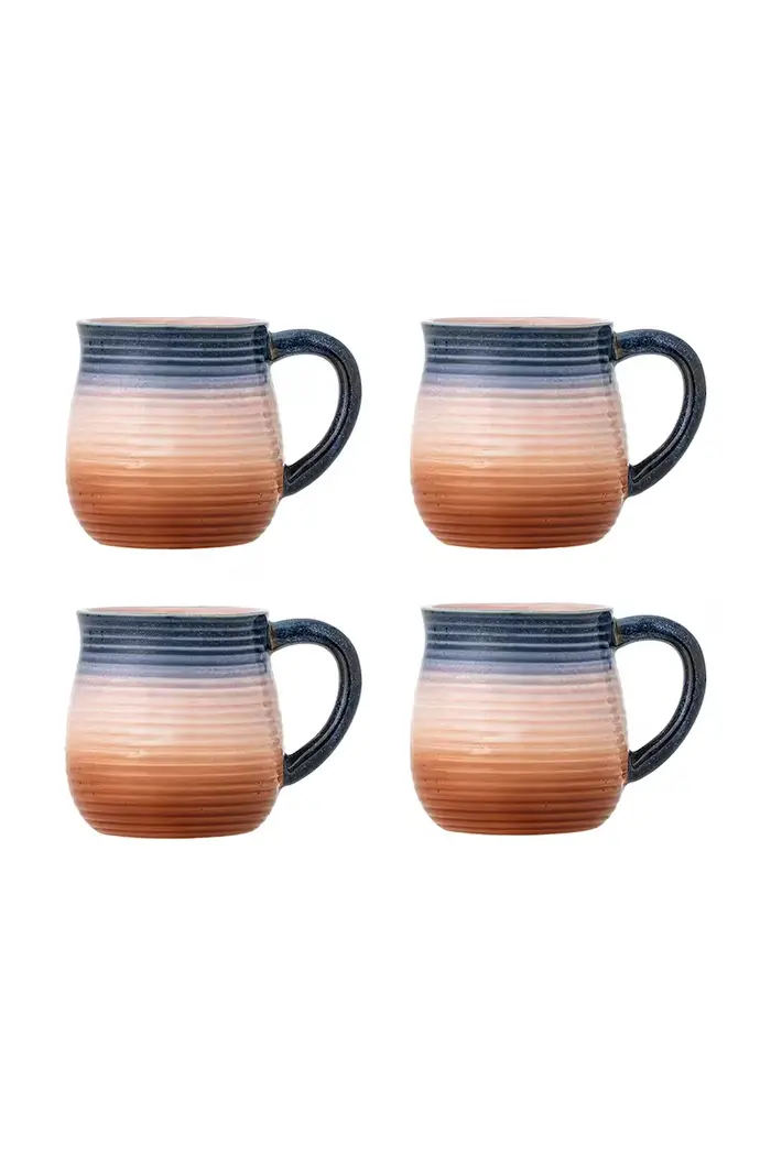 set tazze Tatum 400 ml pacco da 4 Multicolore