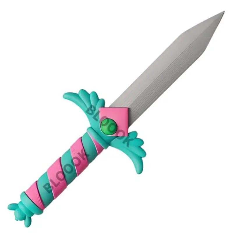 BLOOOK Collana con ciondolo a forma di calamaro gonggi coreano, M, PLA, plastica