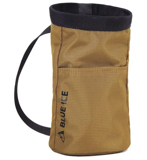 Blue Ice Saver Chalkbag - portamagnesite Brown