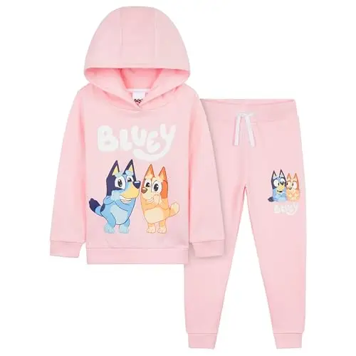 BlueY Tuta Set Bambina, Comoda Cotone Abbigliamento da Casa