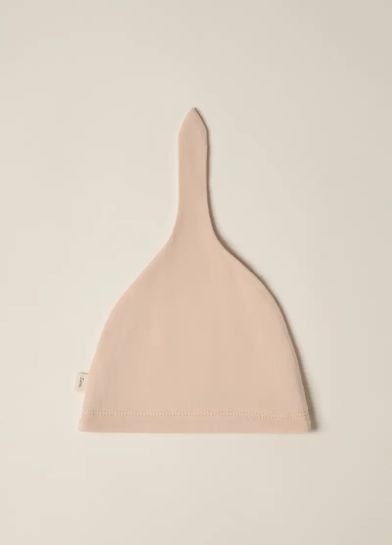 Blukids Berretto In Cotone Stretch Iana Neonata, Rosa chiaro, Taglia: T.U