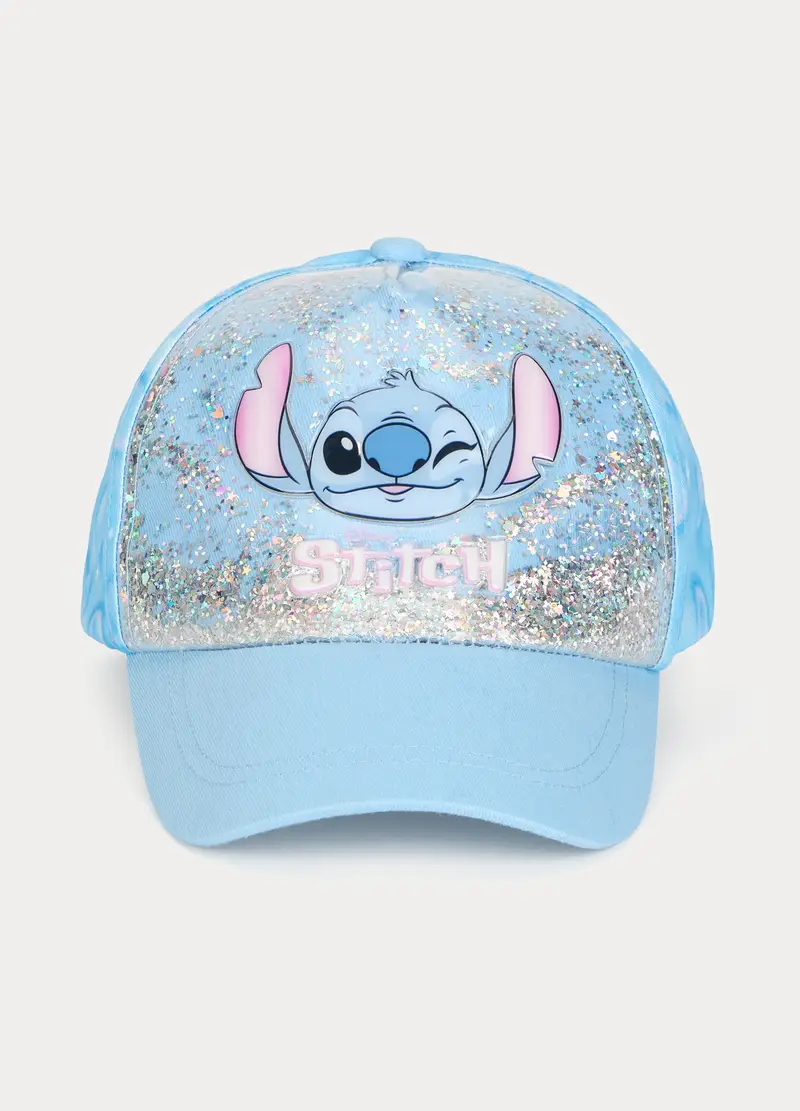 Blukids Cappello Da Baseball Disney In Twill, Bambina, Azzurro cielo