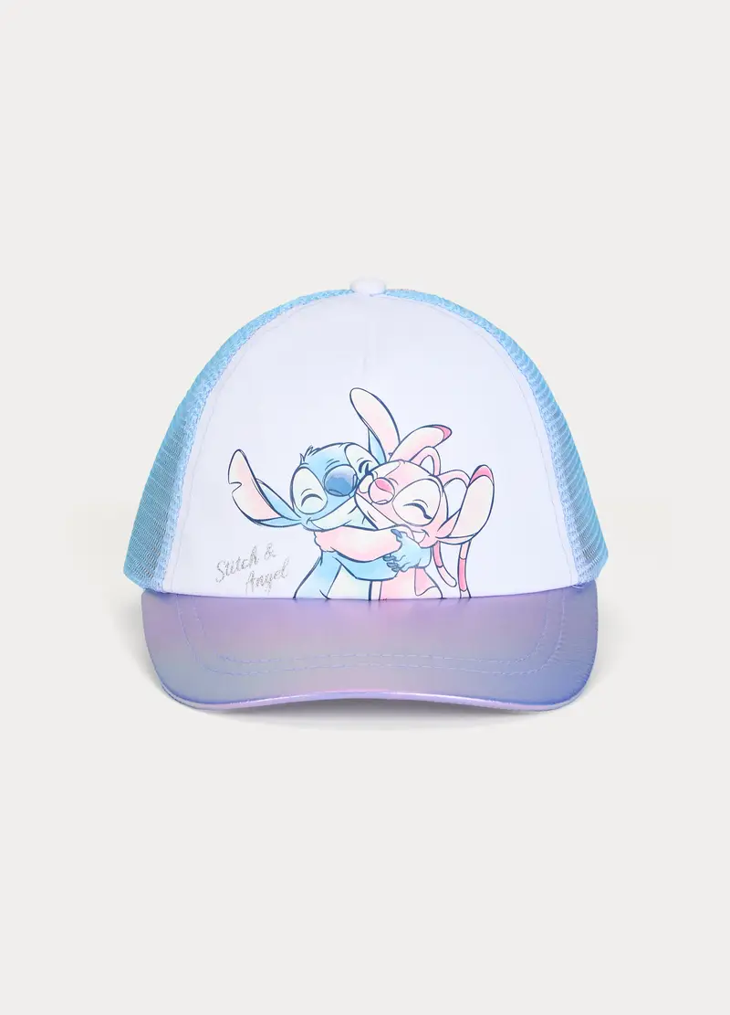 Blukids Cappello Da Baseball Disney In Twill, Bambina, Viola lilla
