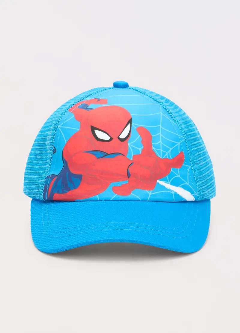 Blukids, Cappello Da Baseball In Puro Cotone, Bambino, Blu elettrico, Taglia: 52-54