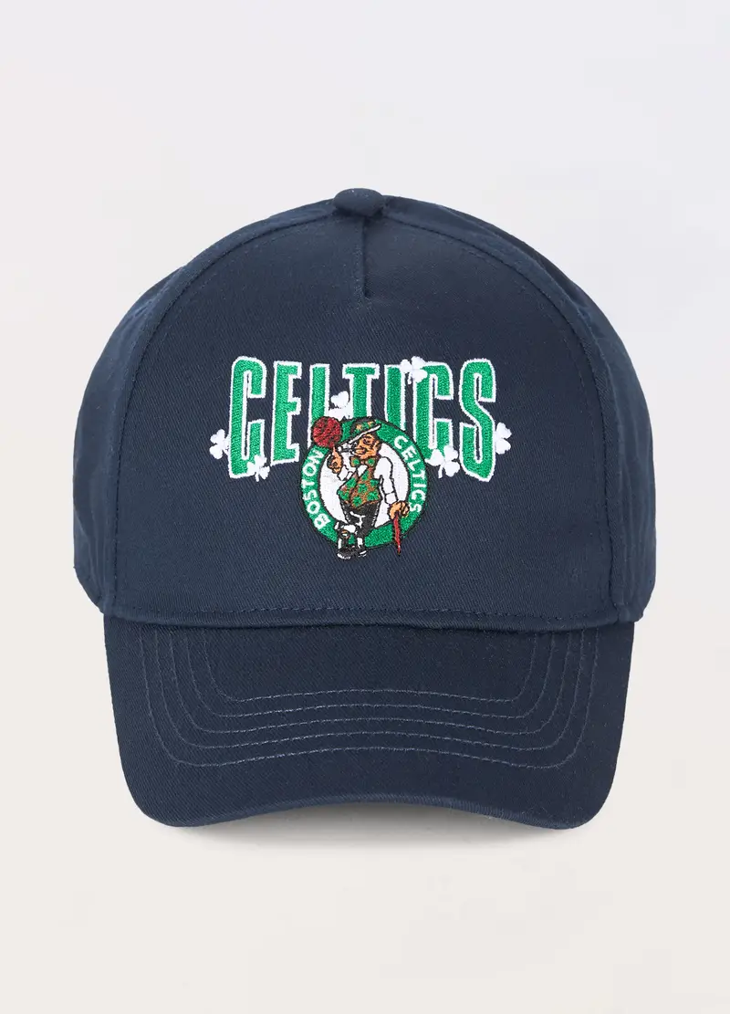 Blukids Cappello Da Baseball In Puro Cotone, Bambino, Blu scuro