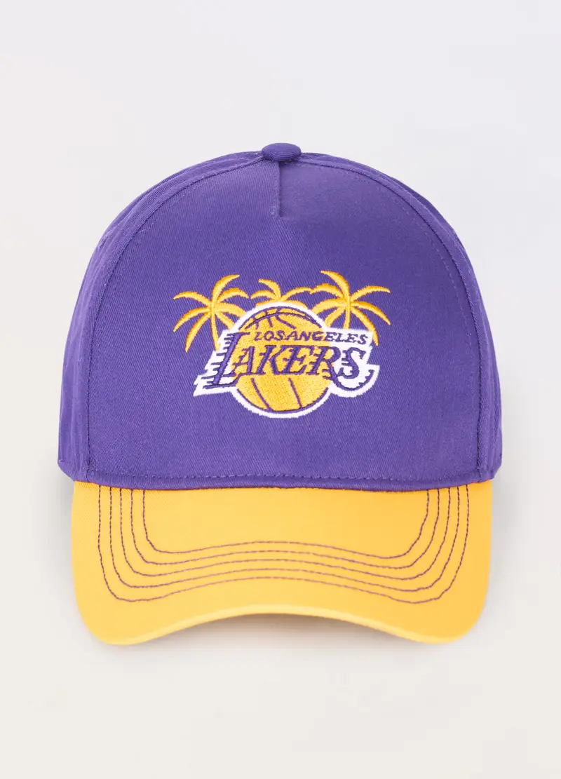 Blukids Cappello Da Baseball In Puro Cotone, Bambino, Viola lavanda