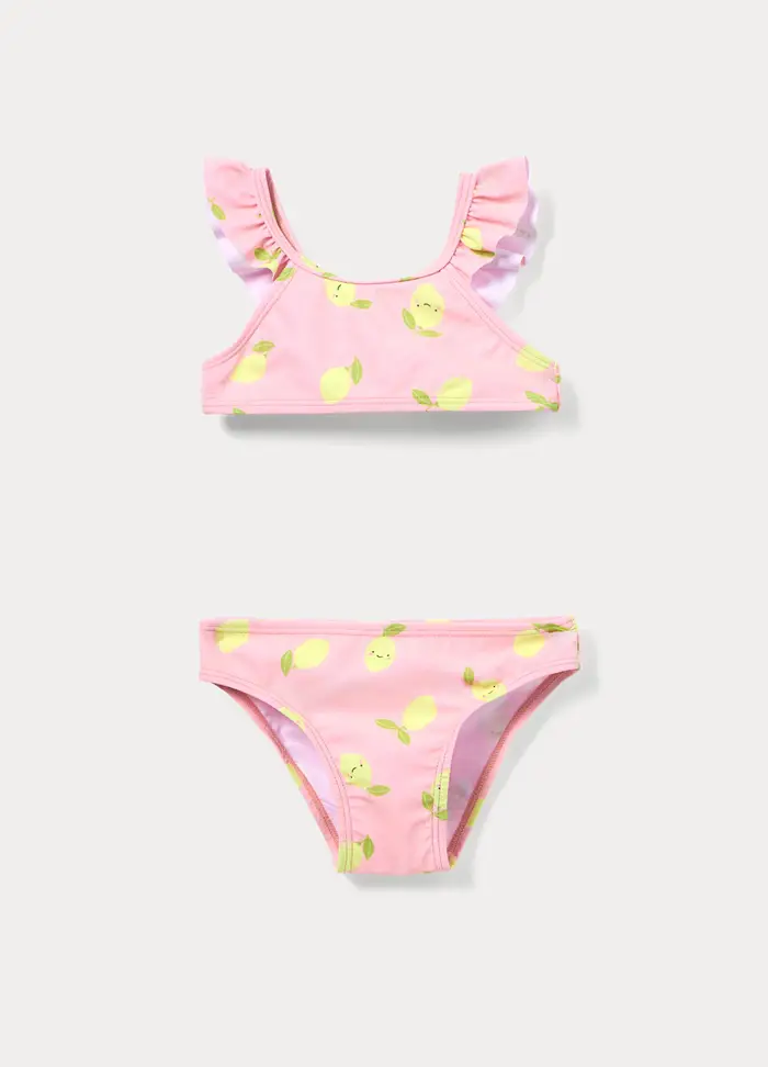 Blukids Costume Da Bagno Bikini, Neonata, Rosa chiaro
