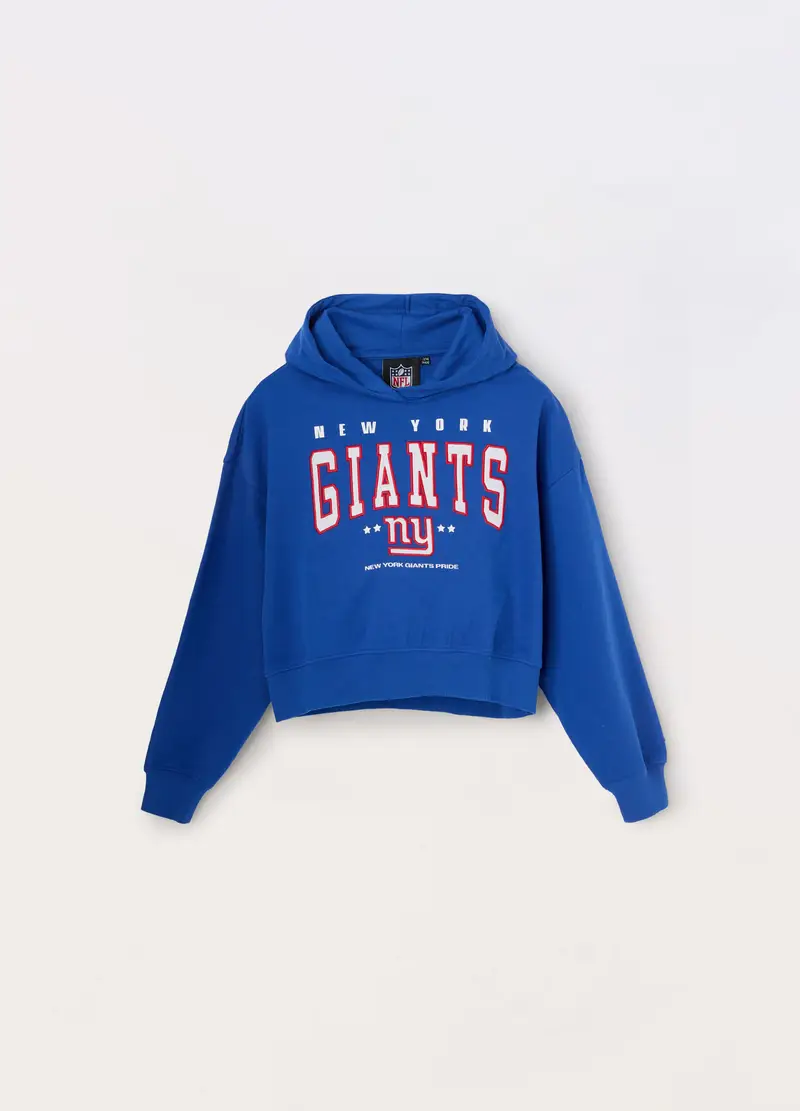 Blukids Felpa Con Cappuccio In French Terry Di Cotone Ragazza, Bambina, Blu, Taglia: 9