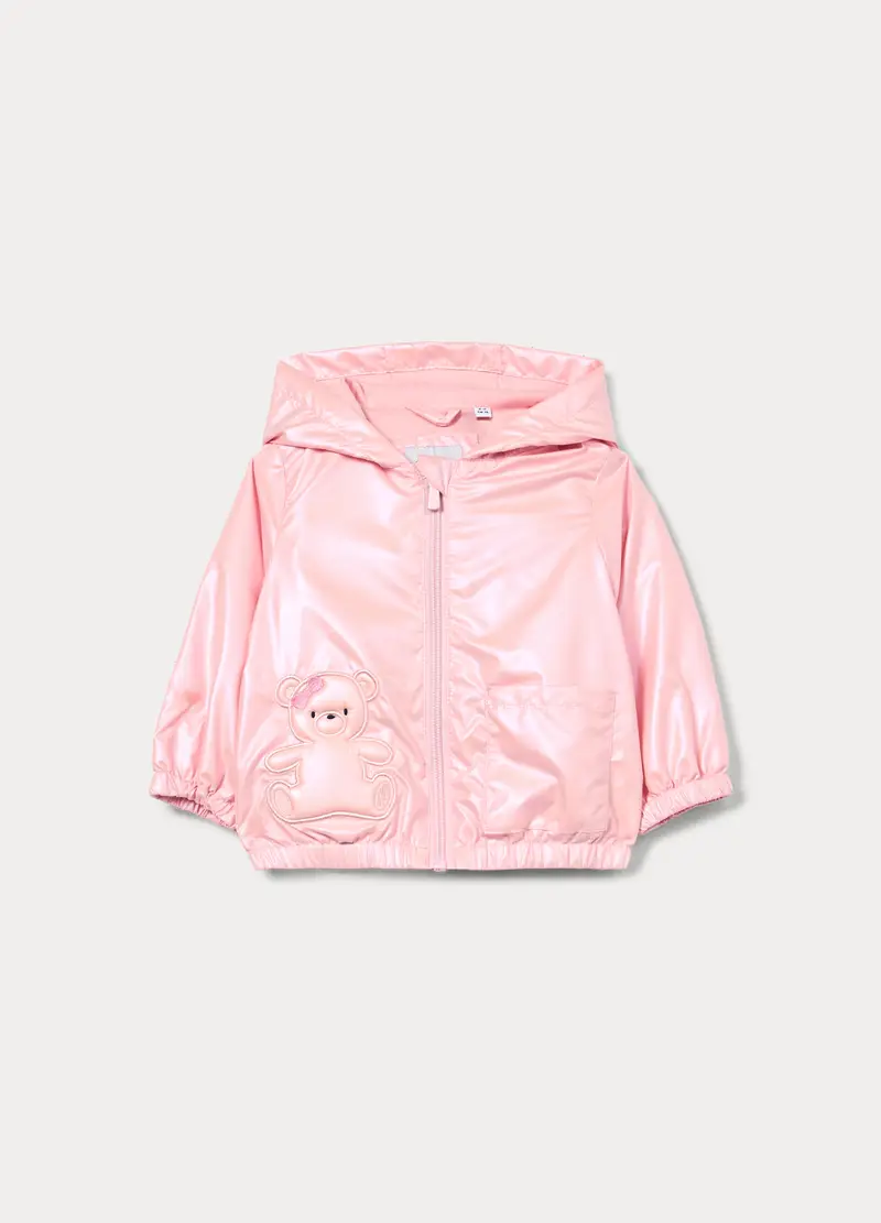 Blukids Giacca Con Cappuccio Bimba, Bambina, Rosa pastello