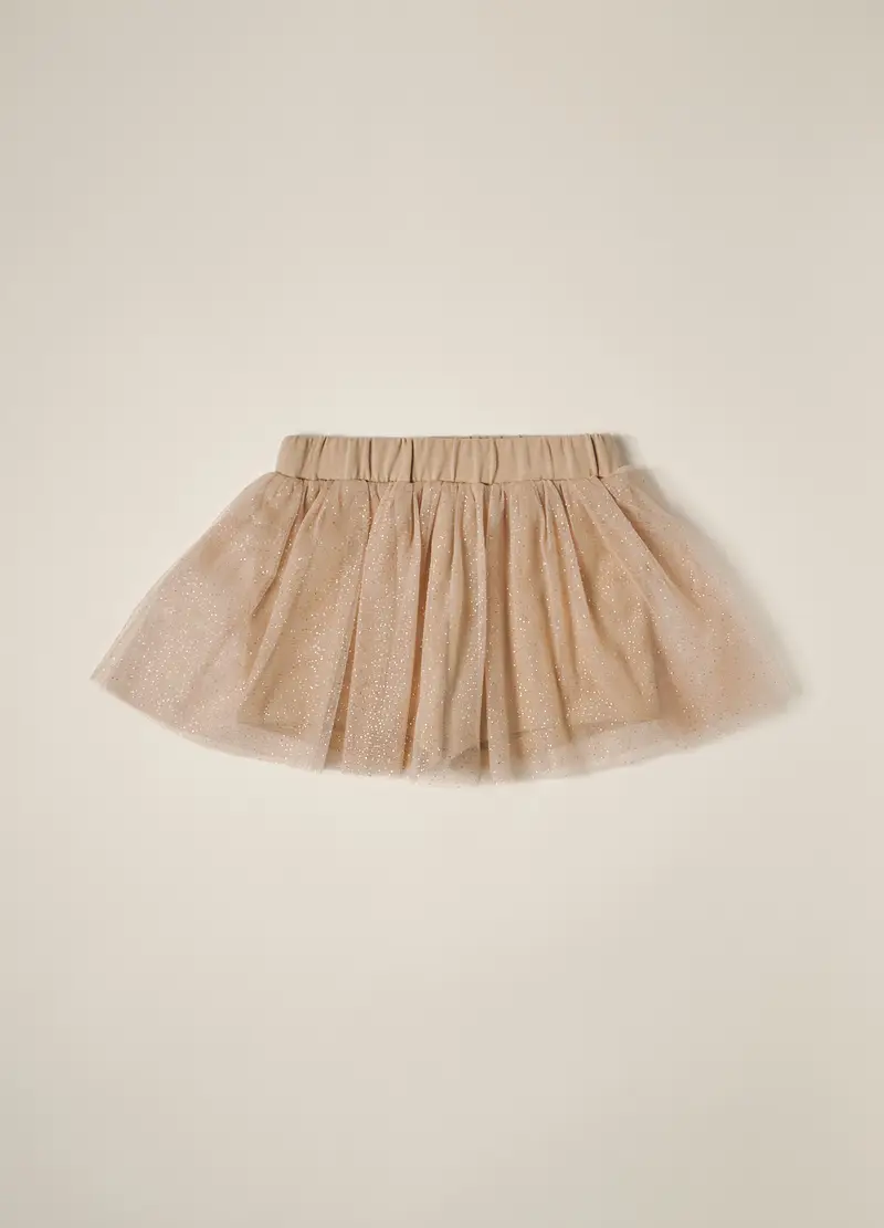 Blukids, Gonna In Tulle Iana Neonata, Beige chiaro, Taglia: 6