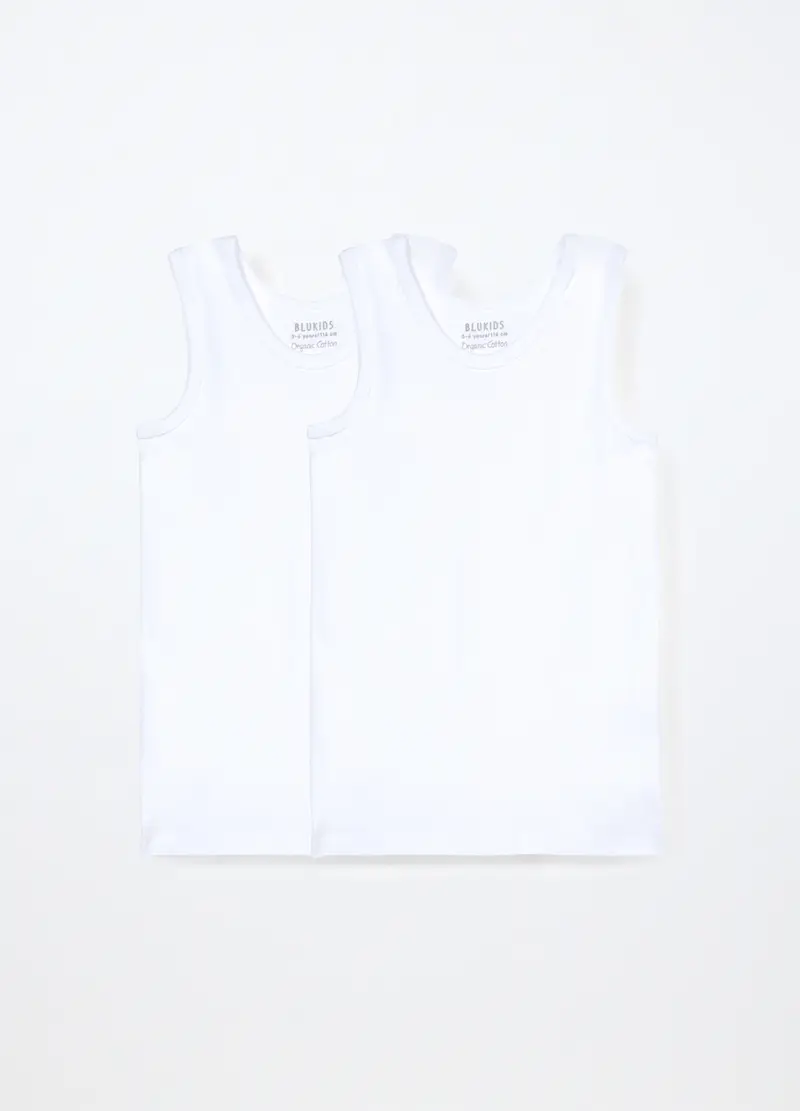 Blukids Canotte Bambino Bianco 3983691