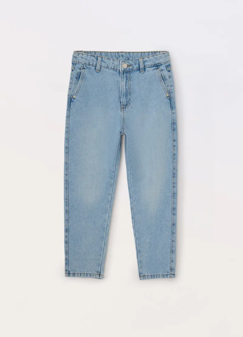 Blukids Pantaloni In Denim Ragazzo, Bambino, Blu chiaro