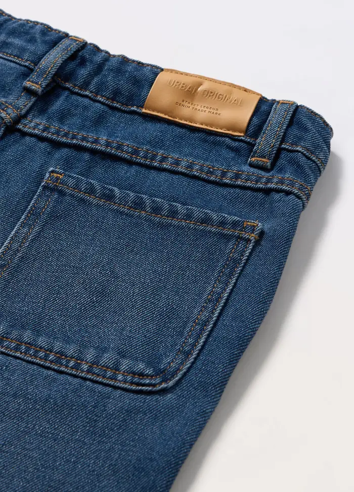 Blukids Pantaloni In Denim Ragazzo, Bambino, Blu denim