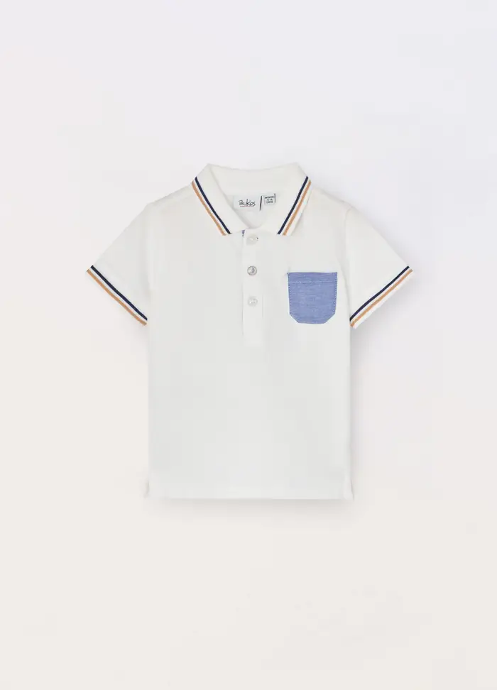 Blukids Polo Neonato Bianco 5264418
