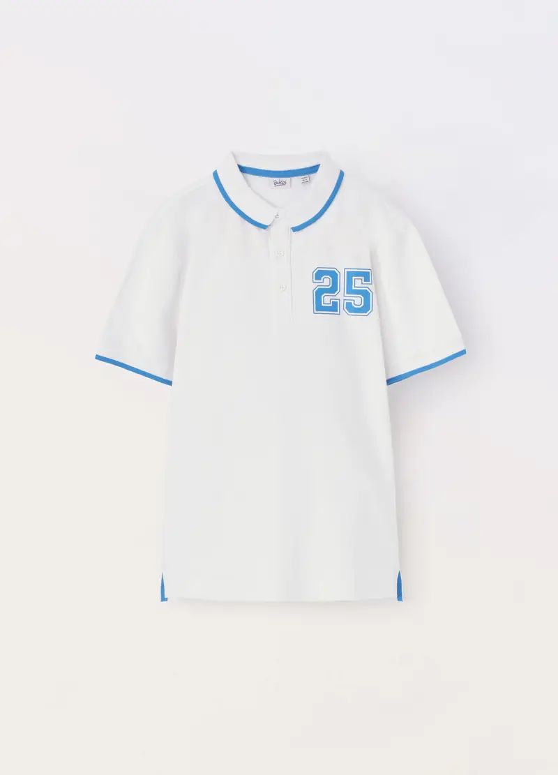 Blukids Polo Ragazzo Bianco 4557090