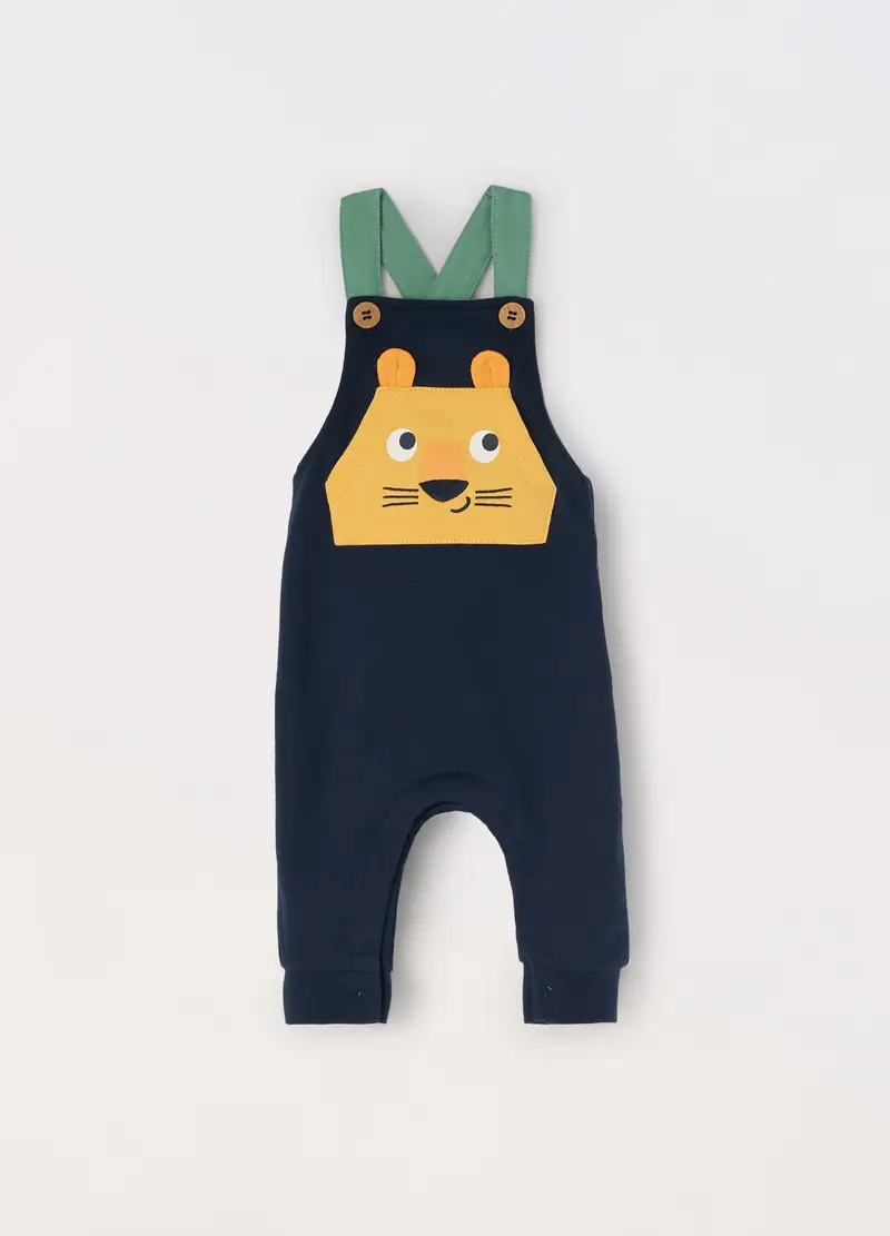 Blukids Salopette Neonato Blu 1304594