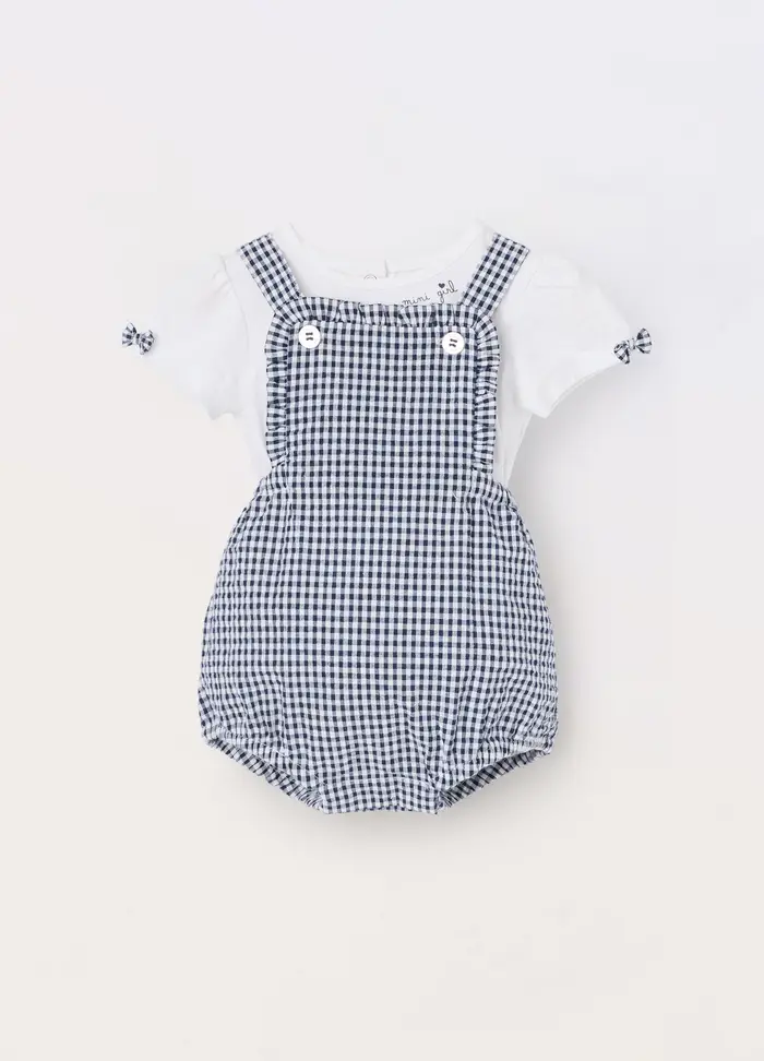 Blukids Set Misto Cotone Neonata, Blu navy