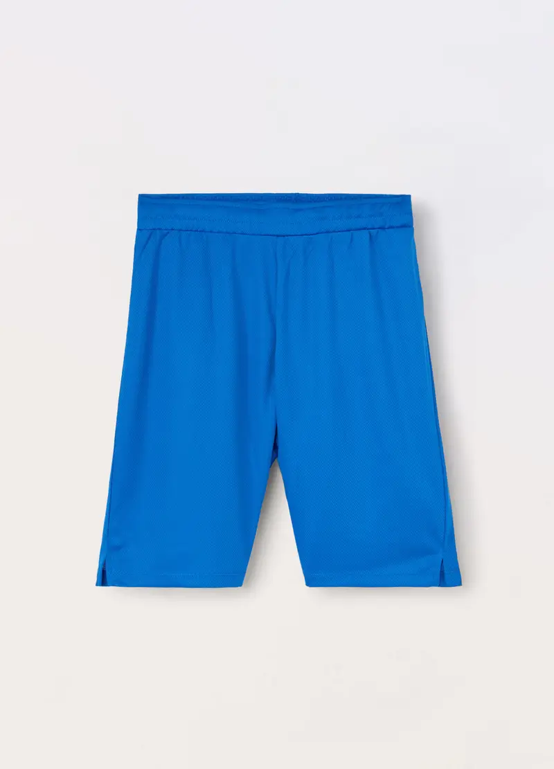Blukids Shorts In Mesh Ragazzo, Bambino, Blu elettrico, Taglia: 9