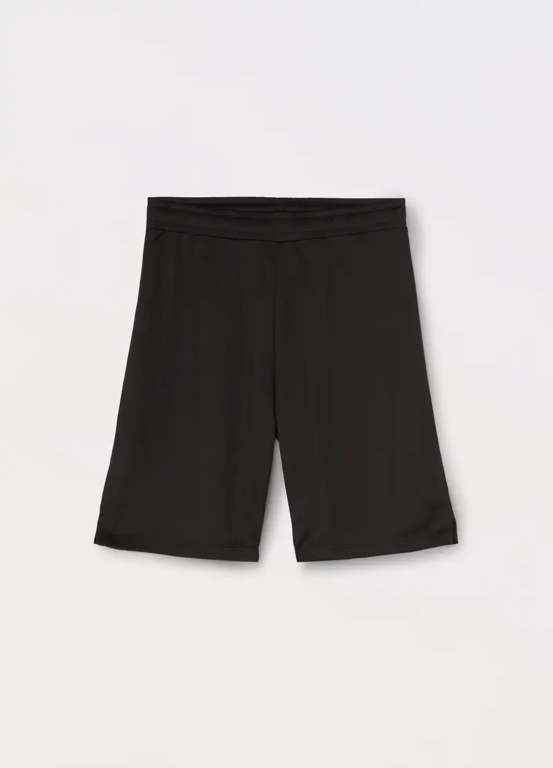 Blukids Shorts In Mesh Ragazzo, Bambino, Nero, Taglia: 9