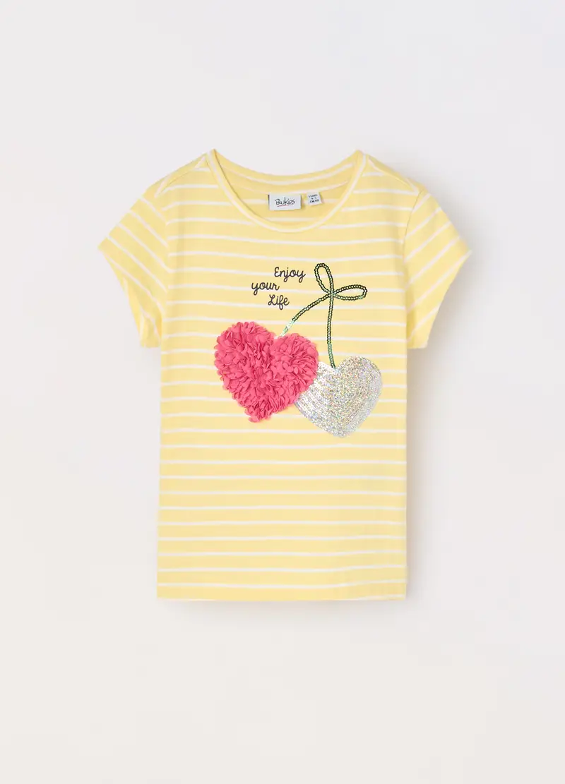 Blukids T-shirt Bambina Giallo 1994150