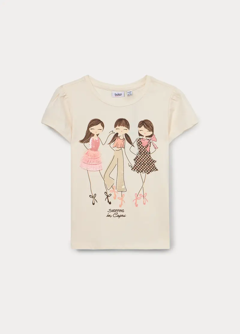 Blukids T-shirt Bambina Bianco 4318120