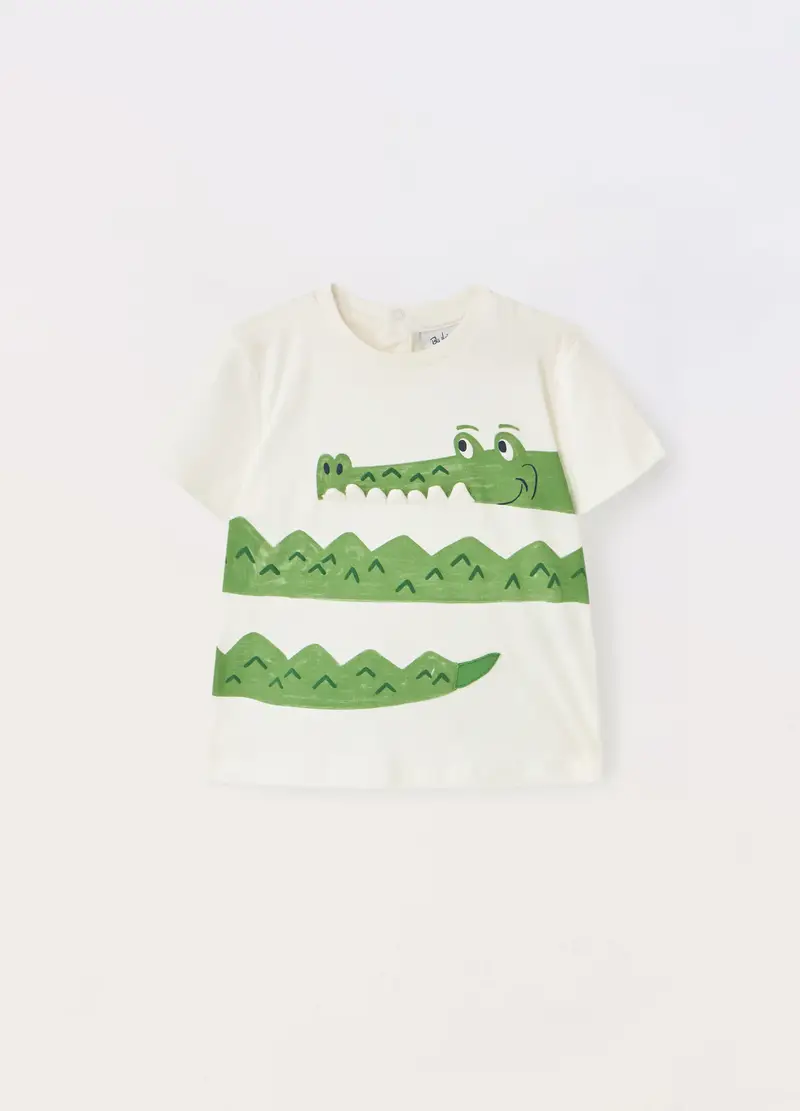 Blukids T-shirt Bambino Bianco 964606