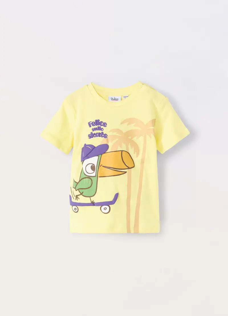 Blukids T-shirt Neonato Giallo 1130832